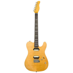 Sire T7N FM/NT elektrische gitaar – T-Style, Flamed North American Alder, Natural Satin, LC Super-Modern pickups, stainless frets, locking tuners