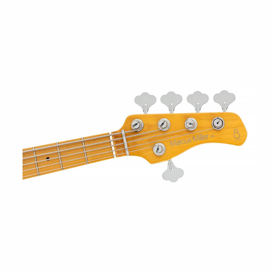 Sire V6 5/BSB Marcus Miller actieve 5-snarige basgitaar Butterscotch Blonde