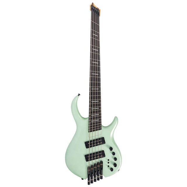 Sire M6H 5/SGMS Marcus Miller M6 Series headless 5-snarige actieve basgitaar surf green metallic satin