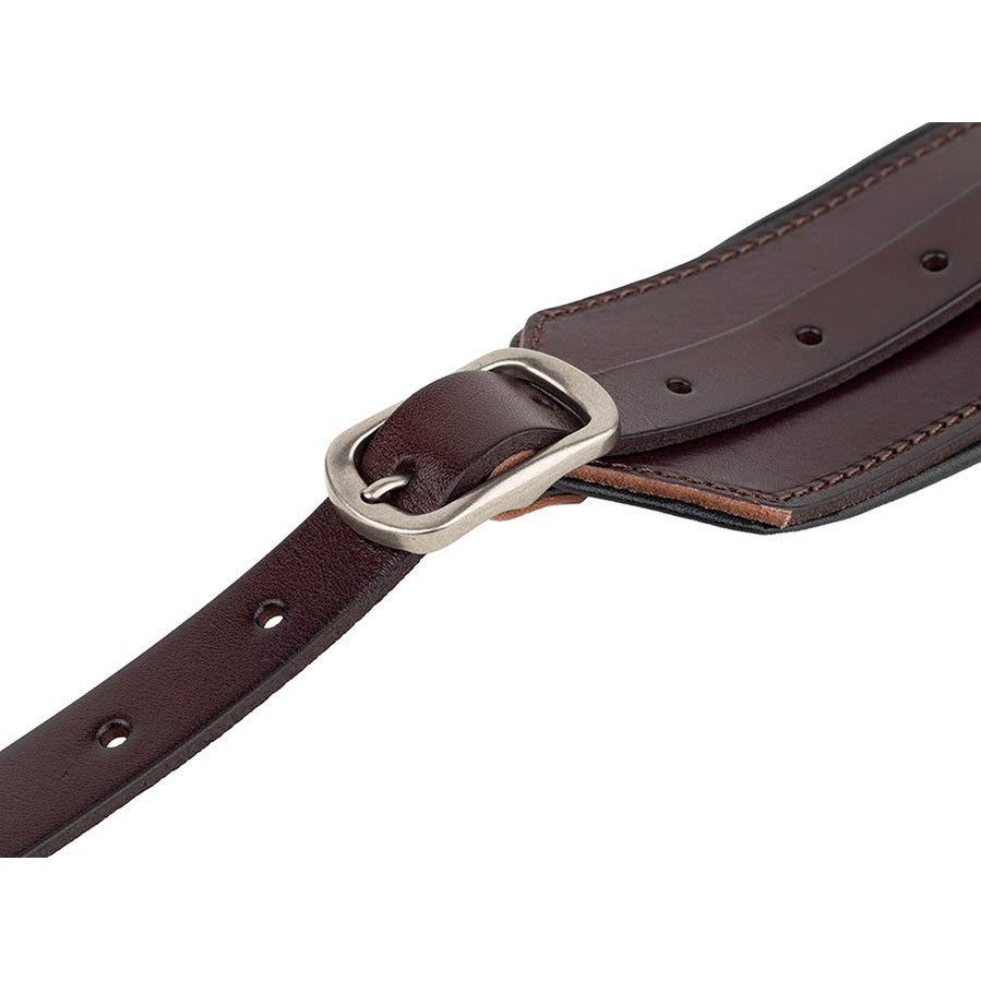 Gaucho GST-810-DBR Ergoline Series gitaarriem donker bruin