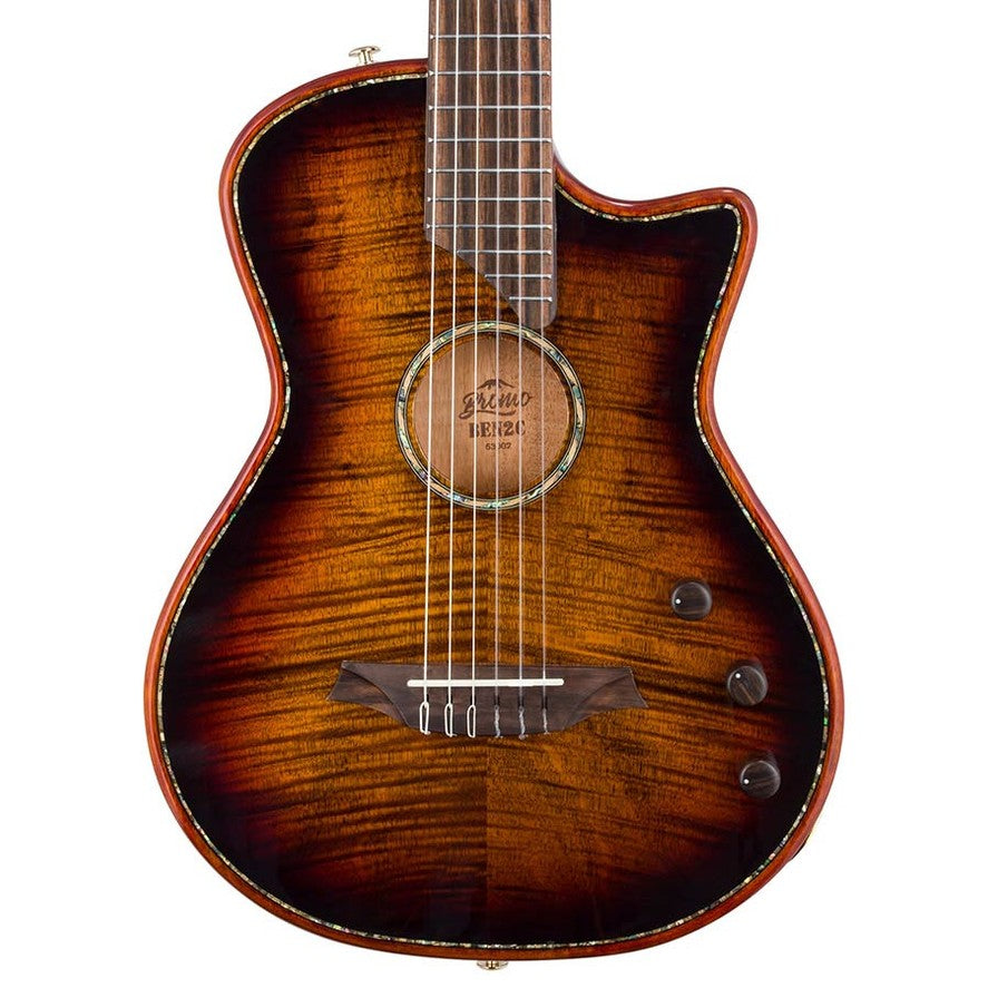 Bromo BEN2C/3TS Fusion Craft Series hollow body nylon sunburst