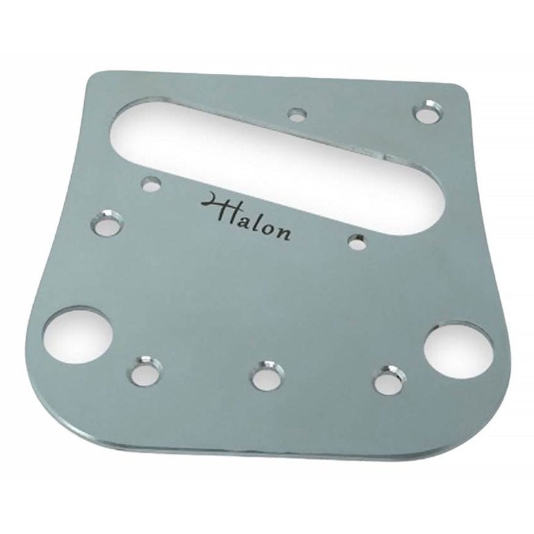 Halon BC-32-1 Bigsby Conversieplaat voor TE Gitaar – Standaard Cut, Satin RVS