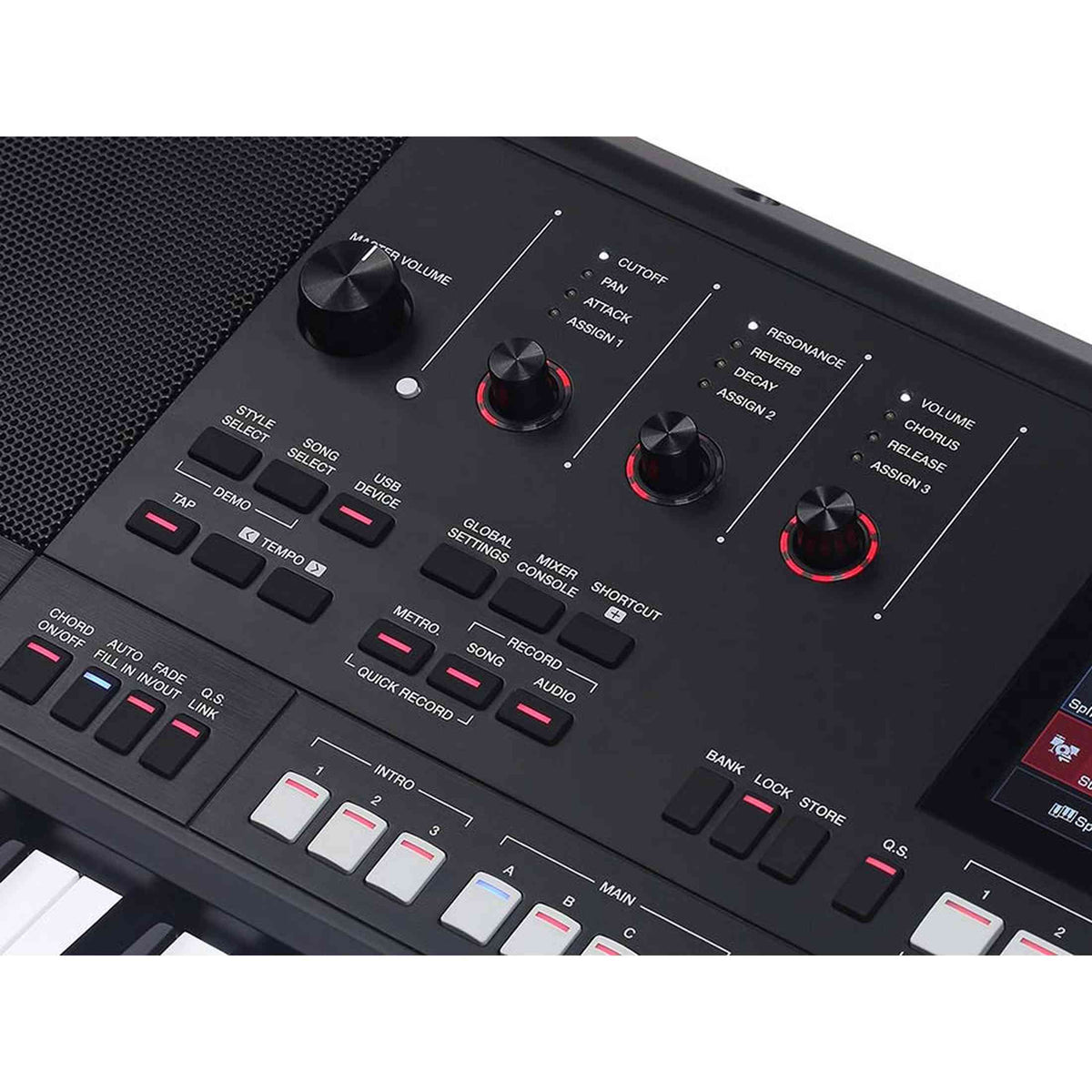 Medeli AKX10S Set – Workstation keyboard met 61 toetsen, 7” touchscreen, 4-way speakers, pedaal, standaard en kruk