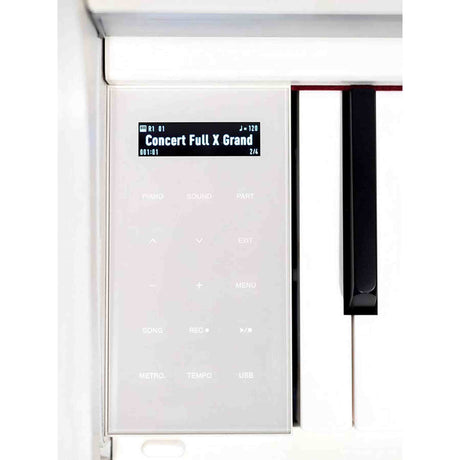 Medeli UP405E/WH Forte Series digitale piano – 88 toetsen, G3P klavier, 4 x 25W, white satin