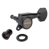 Gotoh GTH13841 SG381 stemmechanieken met 07 knoppen, 6L, cosmo zwart