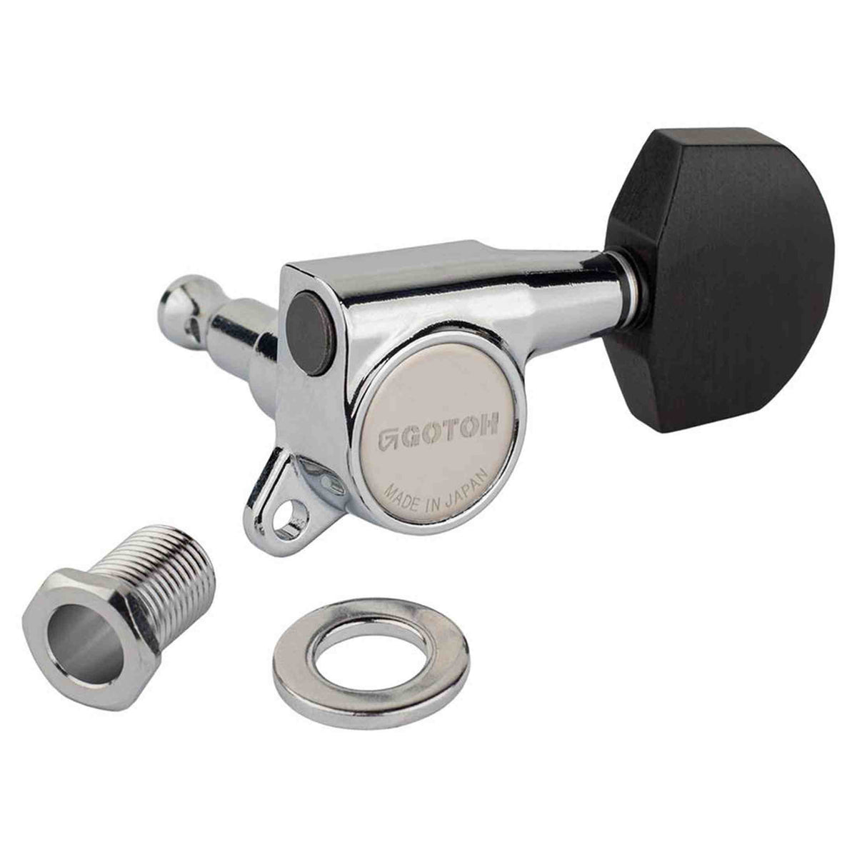 Gotoh GTH13875 SG381 stemmechanieken met EN01 knoppen, 3L3R, chroom