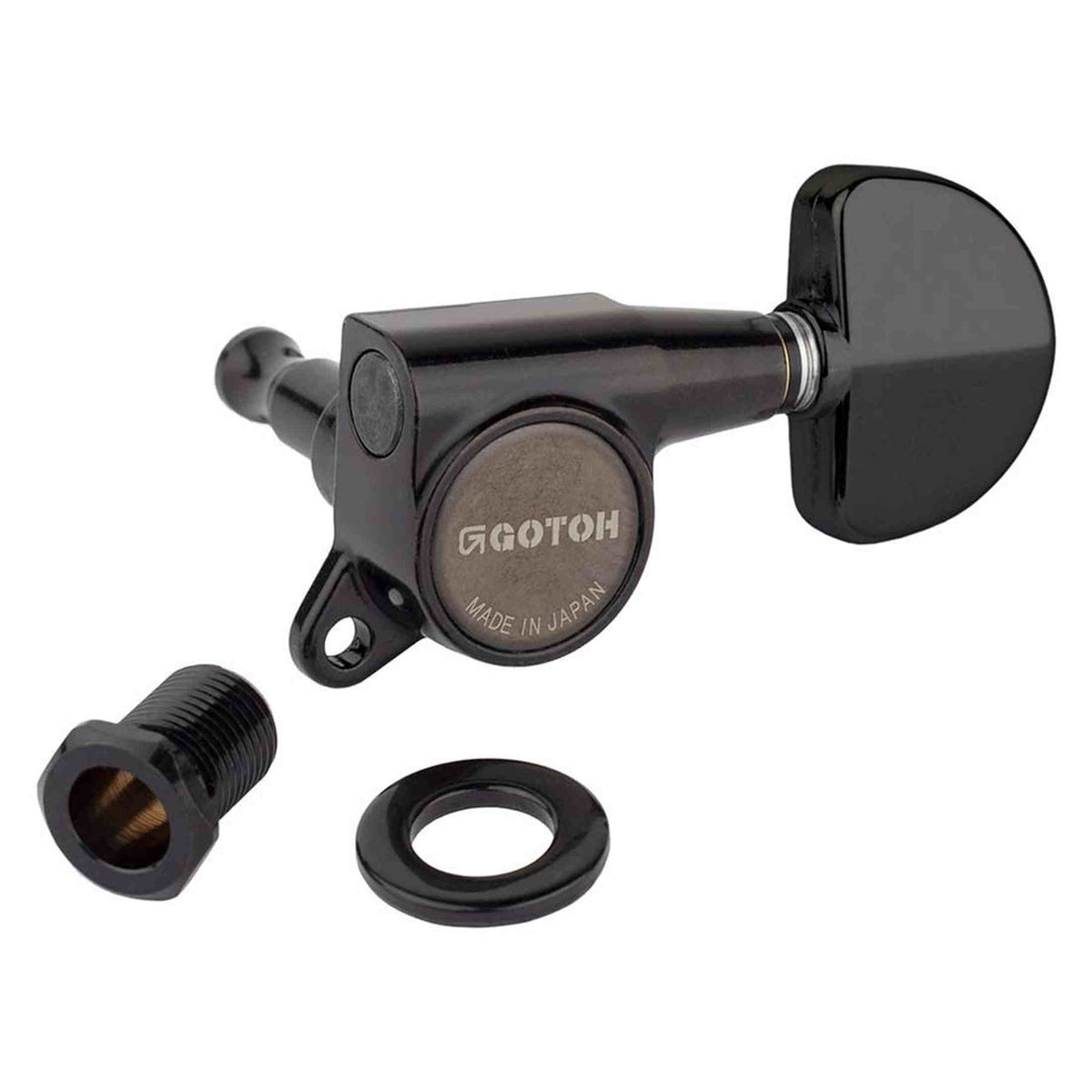 Gotoh GTH14008 SG381 stemmechanieken met Magnum Lock and 20 knoppen, 3L3R, cosmo zwart