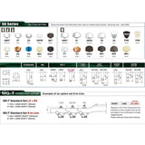 Gotoh GTH14070 SG381 stemmechanieken met Magnum Lock Trad and 05 knoppen, 6R, cosmo zwart