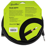 Boston GCP-90A Pulse Series instrumentkabel jack–haakse jack 9 meter