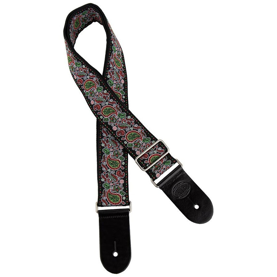 Gaucho GST-196-02 Traditional Series gitaarband – Groen/Rood