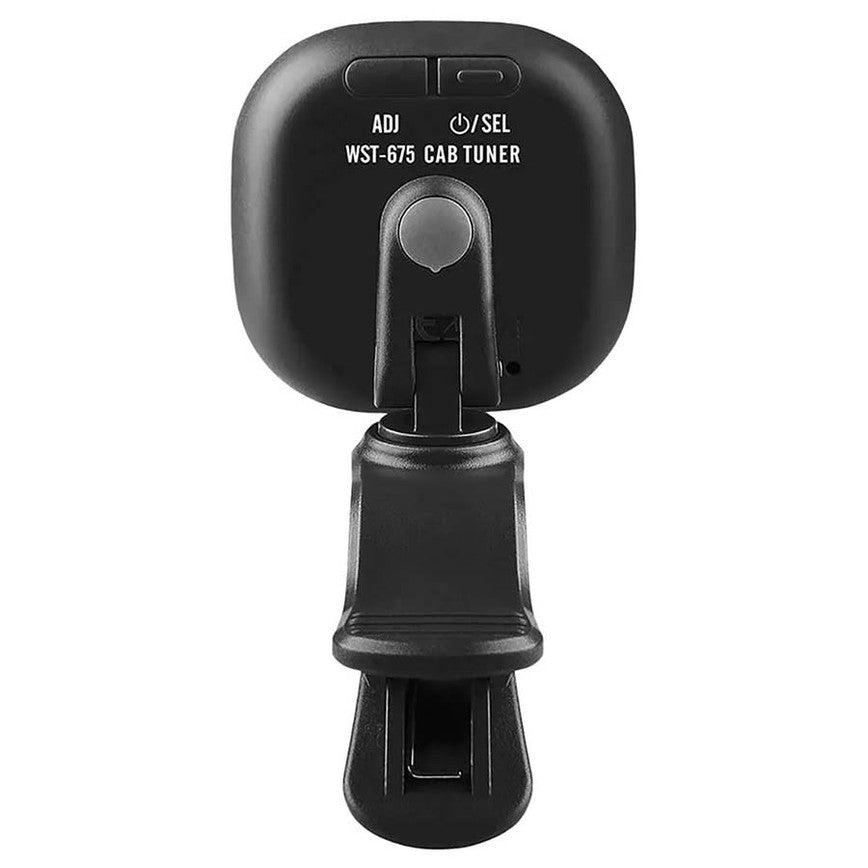 Cherub WST-675 BK oplaadbare Chromatische clip-on stemapparaat
