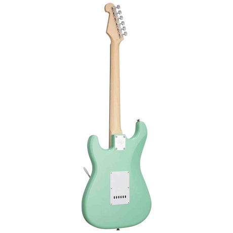 SX SE1HSS-SK-SGN ST elektrische gitaar set 4/4 HSS Surf Green met 10W versterker
