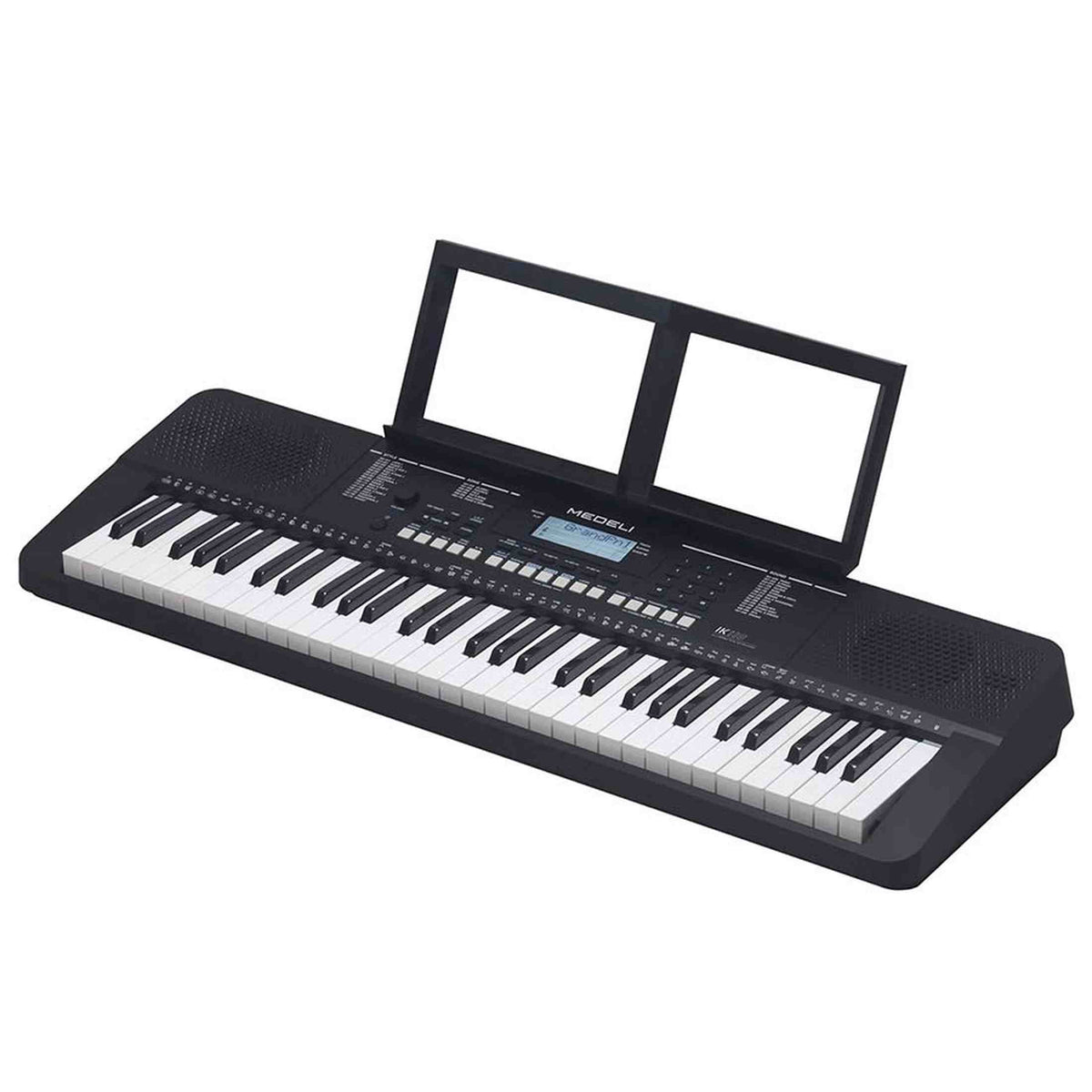 Medeli IK110 Millenium Series keyboard - 61 verlichte aanslaggevoelige toetsen met tutorial systeem en USB-MIDI