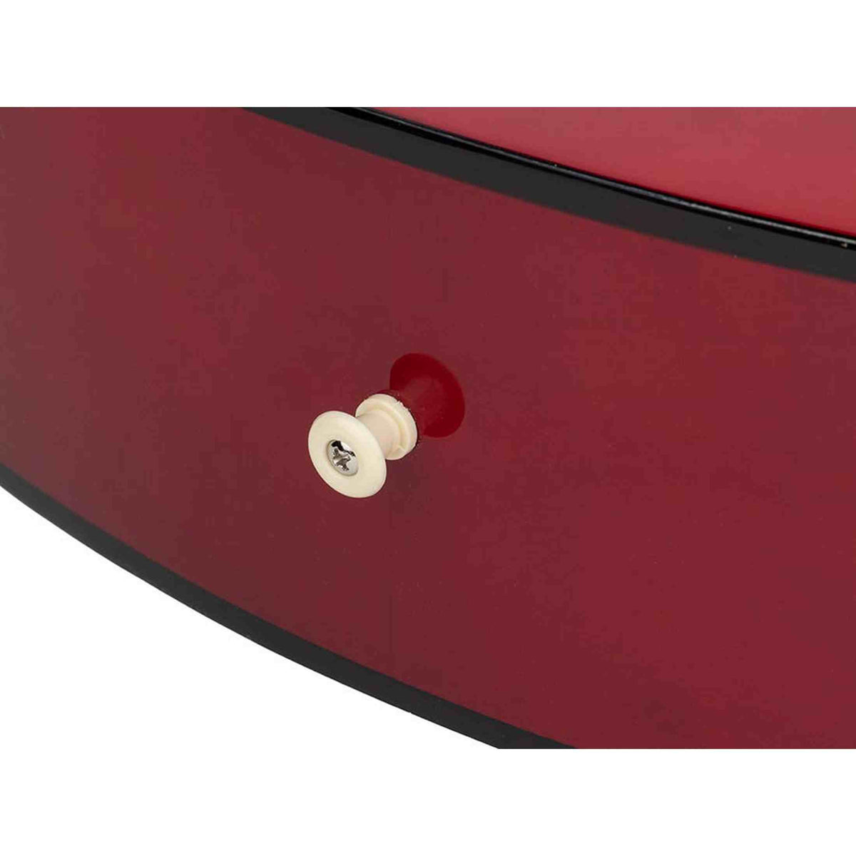 A. Martinez MTC-080/R 4/4 klassieke gitaar dark red met standaard, tas en tuner