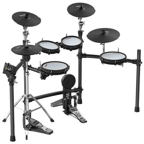 NUX DM-310H All Mesh Head Digitale Drumkit met 10" Snare, 8/8/10 Toms, 12"/14" Cymbals en Hi-Hat Stand