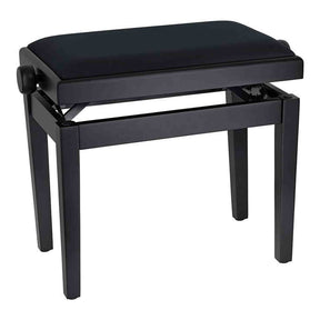 Boston PB10/1520 Pianobank, verstelbaar 48 tot 56 cm, zwart