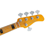 Sire V7VN S5/NT Marcus Miller 5-snarige Actieve Vintage Basgitaar Natural met Swamp Ash Body en Heritage-3 Preamp