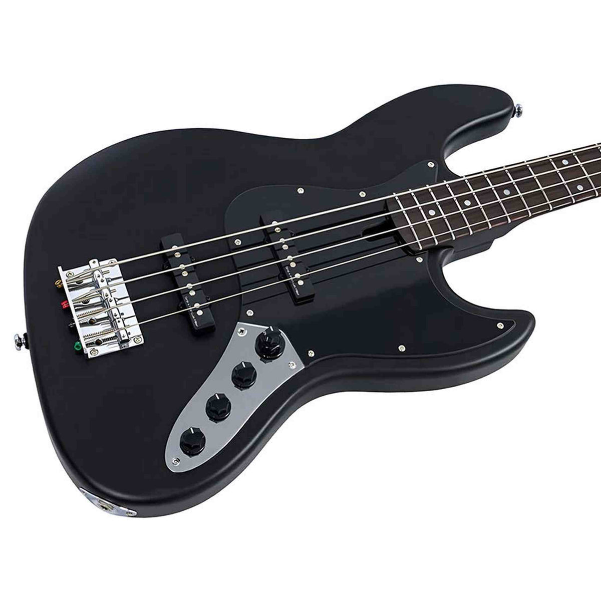 Sire V3N 4/BKS Marcus Miller 4-snarige Actieve Jazz Bas Satin Black met 2-Bands Preamp
