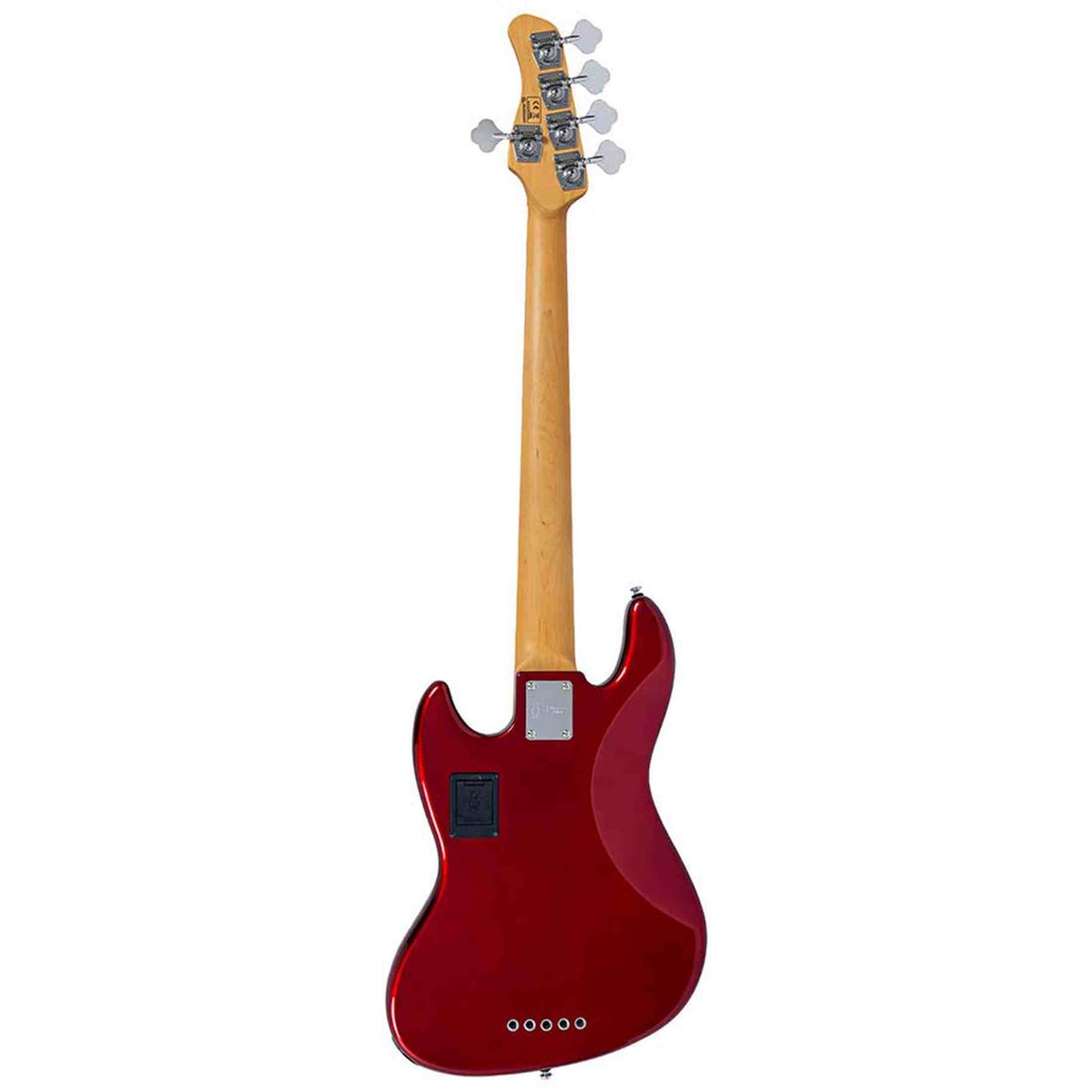 Sire V3N 5/CAR Marcus Miller 5-snarige Actieve Jazz Bas Candy Apple Red met 2-Bands Preamp