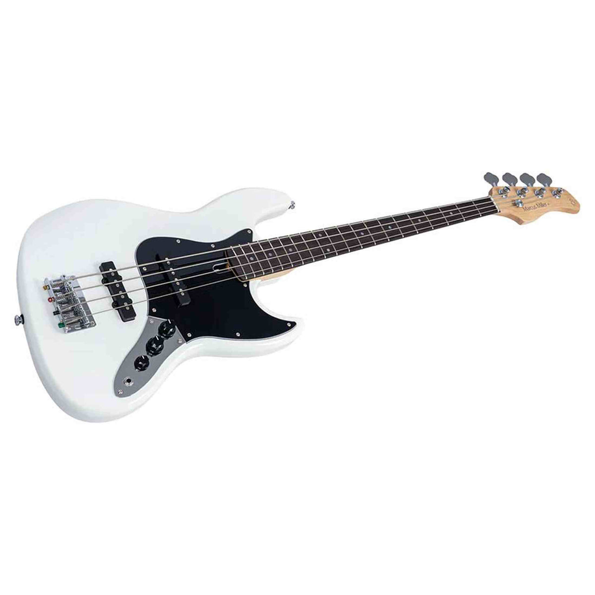 Sire Marcus Miller V1 4/AWH V Series 4-snarige Basgitaar Set Antique White met 40W Versterker