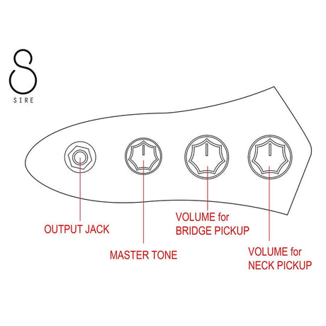 Sire Marcus Miller V1 4/TP V Series 4-snarige Basgitaar Set Tide Pool met 40W Versterker