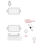 Sire X1/CMS Larry Carlton Elektrische Gitaar Charcoal Metallic Satin met Coil Split en Tremolobrug