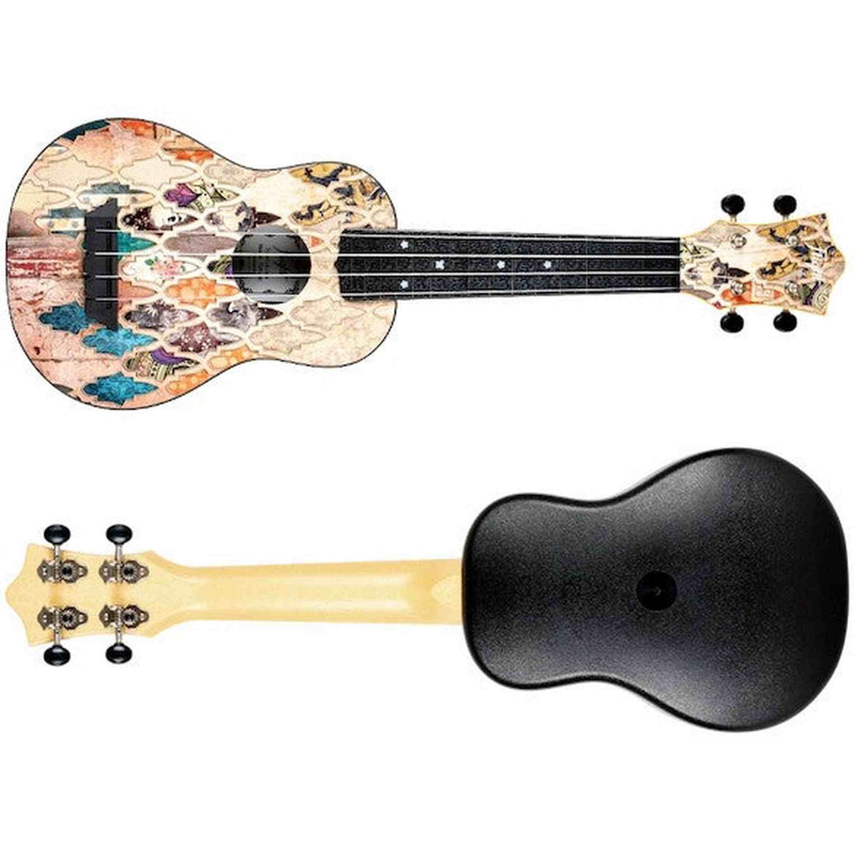Flight TUS-40 GRANADA Soprano Ukulele met Linden Top, ABS Body en Aquila Snaren
