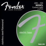 Fender 9050CL SubSonic Bassnaren Flatwound Stainless Steel Medium 045-105