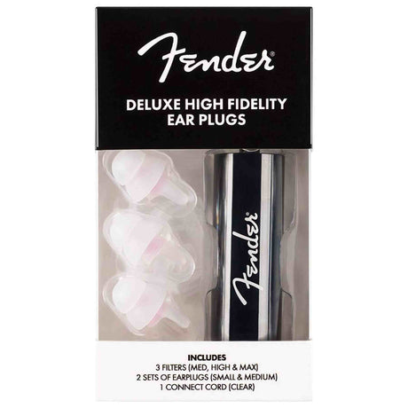 Fender 0990545001 Oordoppen Deluxe Hi-Fi Verwisselbare Filters Inclusief Case
