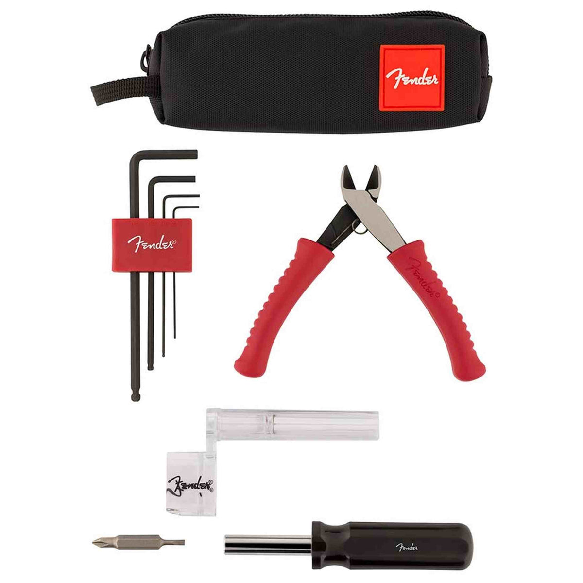 Fender 0990654040 Mini Tech Kit Gitaar Gereedschap Set Compact