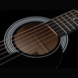 Nashville GSD-60-EBK Dreadnought Elektro Akoestische Gitaar Zwart