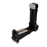 Flight FLUST01-BK Aluminium Ukulele Standaard Opvouwbaar met Rubber Bescherming