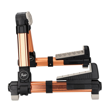 Flight FLUST01-GD Aluminium Ukulele Standaard Opvouwbaar met Rubber Bescherming