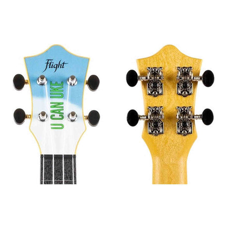 Flight TUC-UCU U Can Uke Signature Concert Ukulele met Linden Top, ABS Body en Desert Print