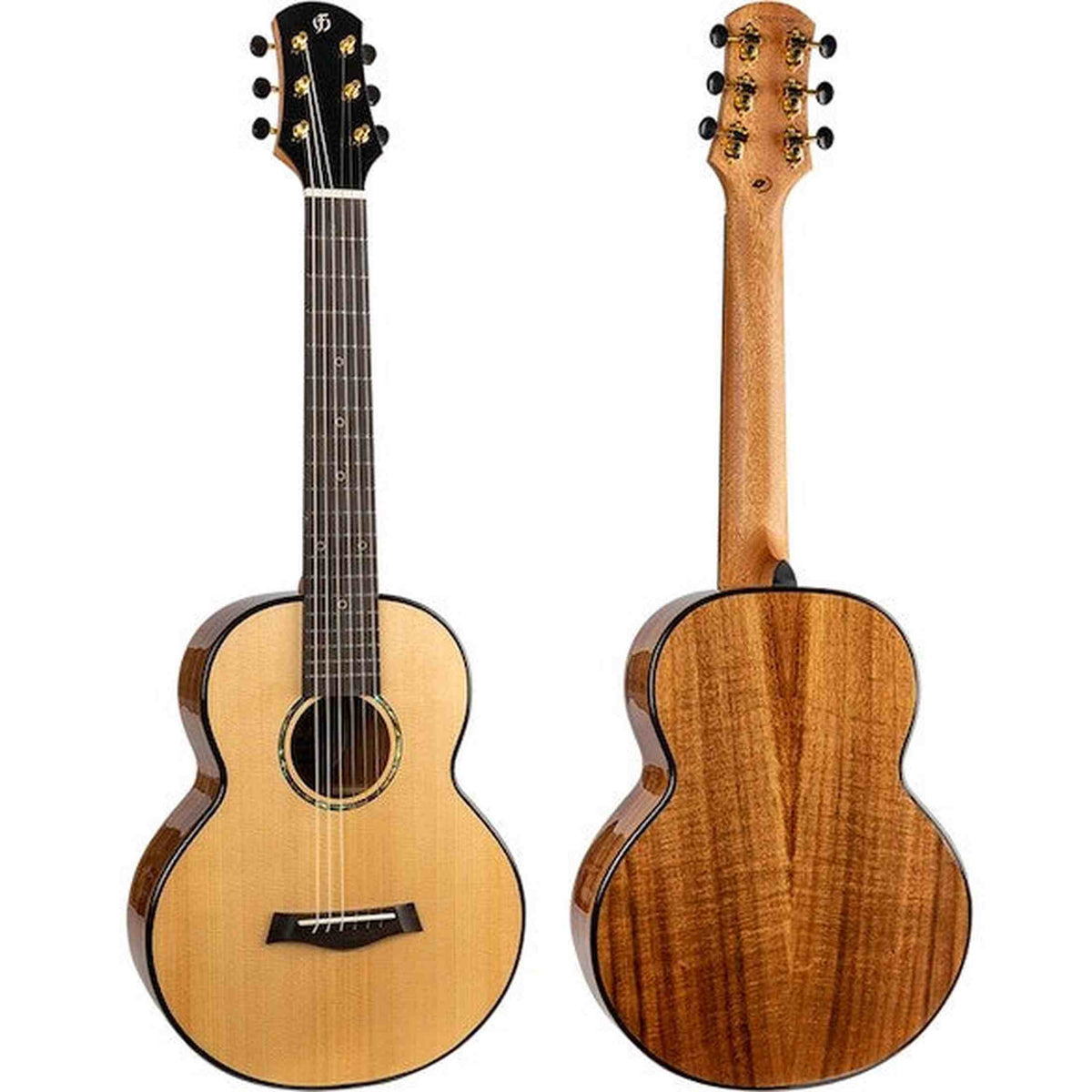 Flight ALMGUT850 GUT850 Massieve Top Guitalele