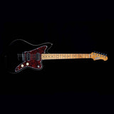 JET JJ-350 BK Offset Elektrische Gitaar HH Hardtail Roasted Maple Zwart