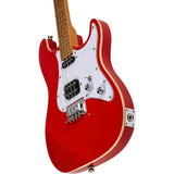 Flight Pathfinder RD Baritone Solid Body Elektrische Ukulele met Humbucker, Single Coil Pickups en Roasted Maple Hals