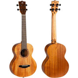 Flight NUT500 Tenor Ukulele met Solid Mahogany Top, Rosewood Toets en D’Addario EJ87 Snaren