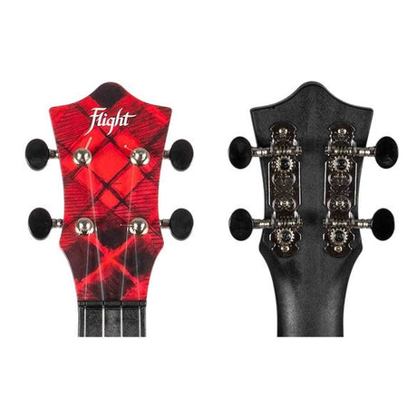 Flight UTS-40 PLAID Ultra Travel Soprano Ukulele met Polycarbonate Body en Fluorocarbon Snaren