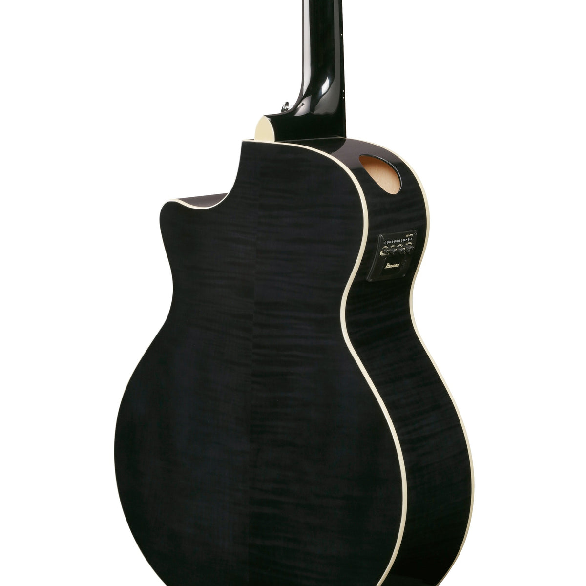 Ibanez AE170 TBK elektrisch akoestische westerngitaar Transparent Black