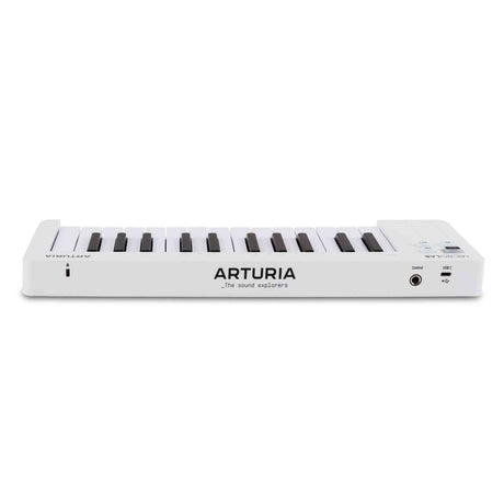 Arturia MicroLab mk3 White – Compact USB/MIDI keyboard met 25 toetsen en touch-strips