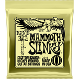 Ernie Ball 2214 Mammoth Slinky elektrische gitaarsnaren 012-062