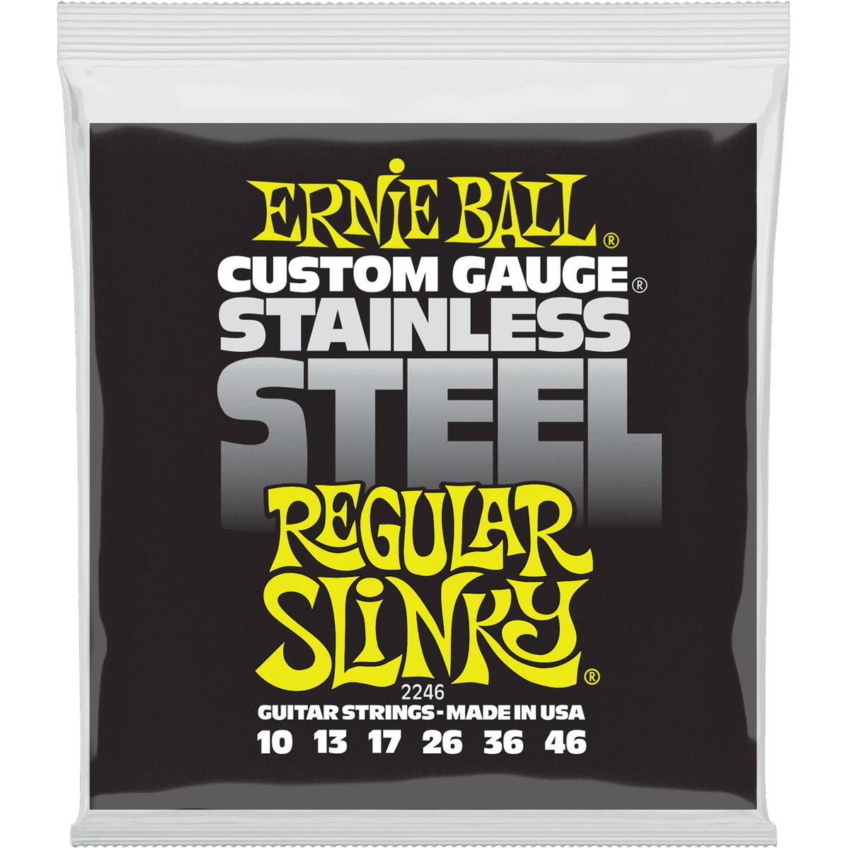 Ernie Ball 2246 Regular Slinky elektrische gitaarsnaren 010-046