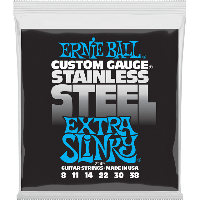 Ernie Ball 2249 Extra Light elektrische gitaarsnaren 008-038