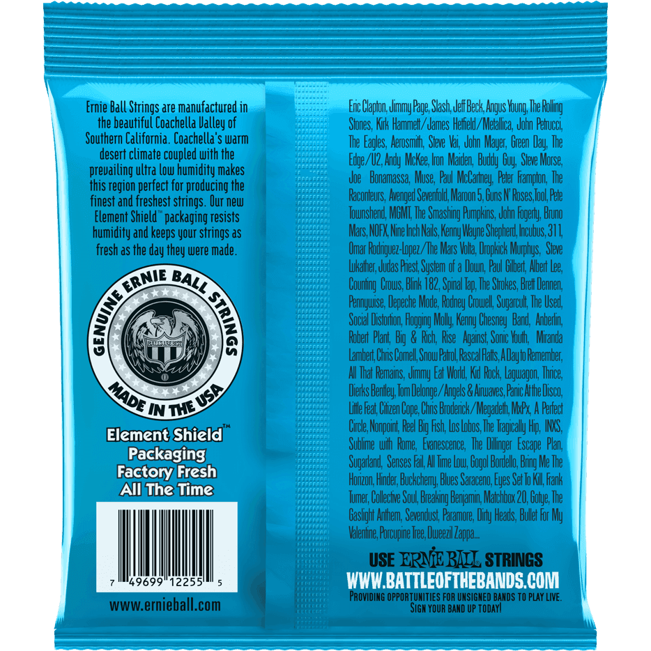 Ernie Ball 2255 Extra Light elektrische gitaarsnaren 008-038