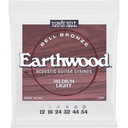 Ernie Ball 2346 Earthwood Bell Bronze Akoestische Gitaarsnaren Medium Light 12–54