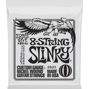 Ernie Ball 2625 elektrische gitaarsnaren 8-snarig 010-074