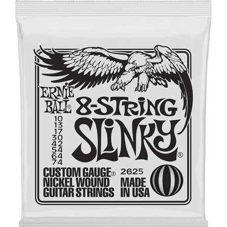 Ernie Ball 2625 elektrische gitaarsnaren 8-snarig 010-074