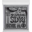Ernie Ball 2628 elektrische gitaarsnaren 9-snarig 009-105