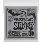 Ernie Ball 2628 elektrische gitaarsnaren 9-snarig 009-105